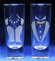 Formal Attire Shot Glasses